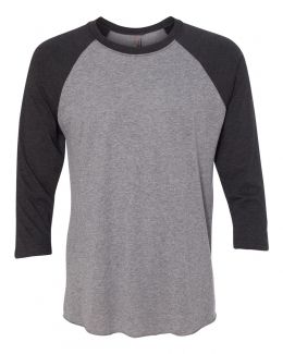 Next Level-Unisex Triblend Three-Quarter Sleeve Raglan-6051